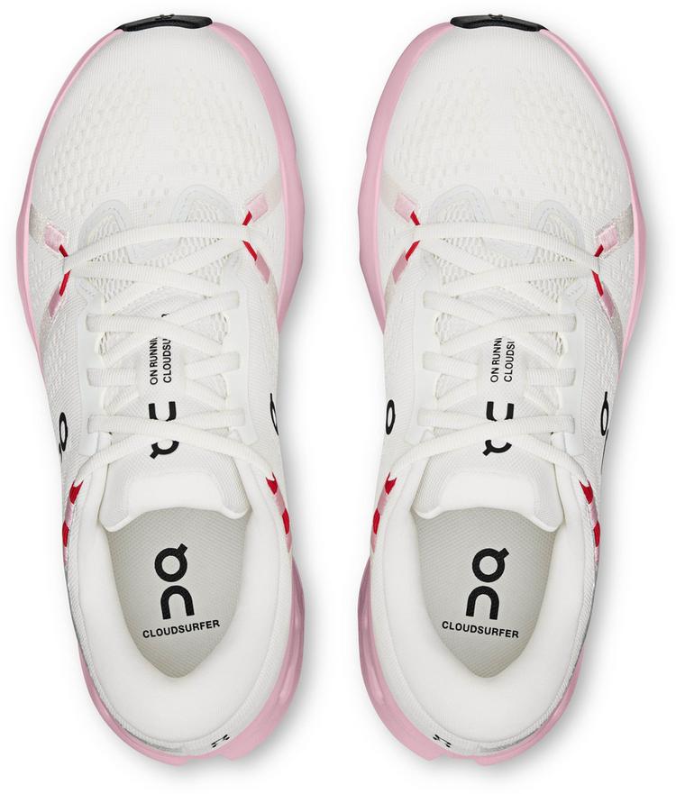 On On Cloudsurfer 2 Laufschuhe Damen - ivory-peony - 0 | SportScheck