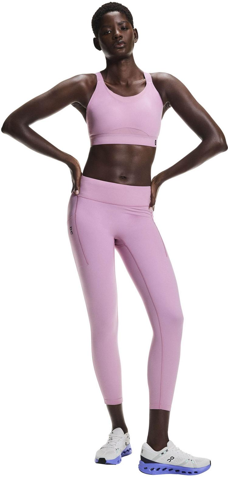 On On Performance Tights 7-8 Lauftights Damen - sakura - 0 | SportScheck