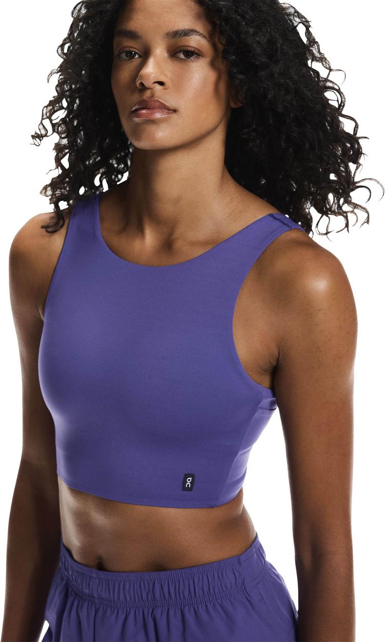 On On Core 2-in-1 Crop Croptop Damen - twilight - 4 | SportScheck