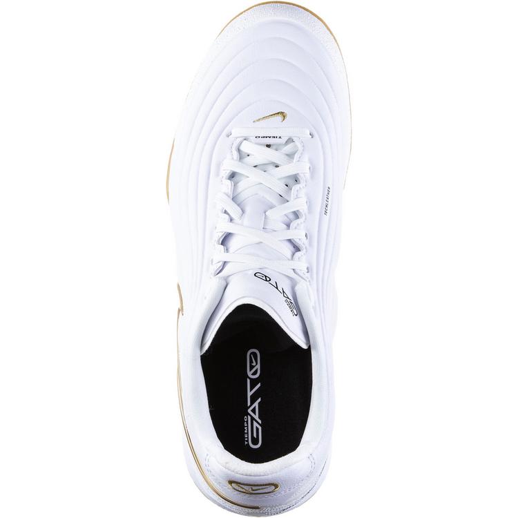 Nike Nike TIEMPO REACTGATO IC Fu&szlig;ballschuhe Herren - white-metallic gold - 0 | SportScheck