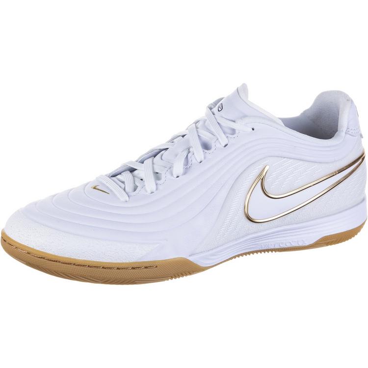 Nike Nike TIEMPO REACTGATO IC Fu&szlig;ballschuhe Herren - white-metallic gold - 0 | SportScheck