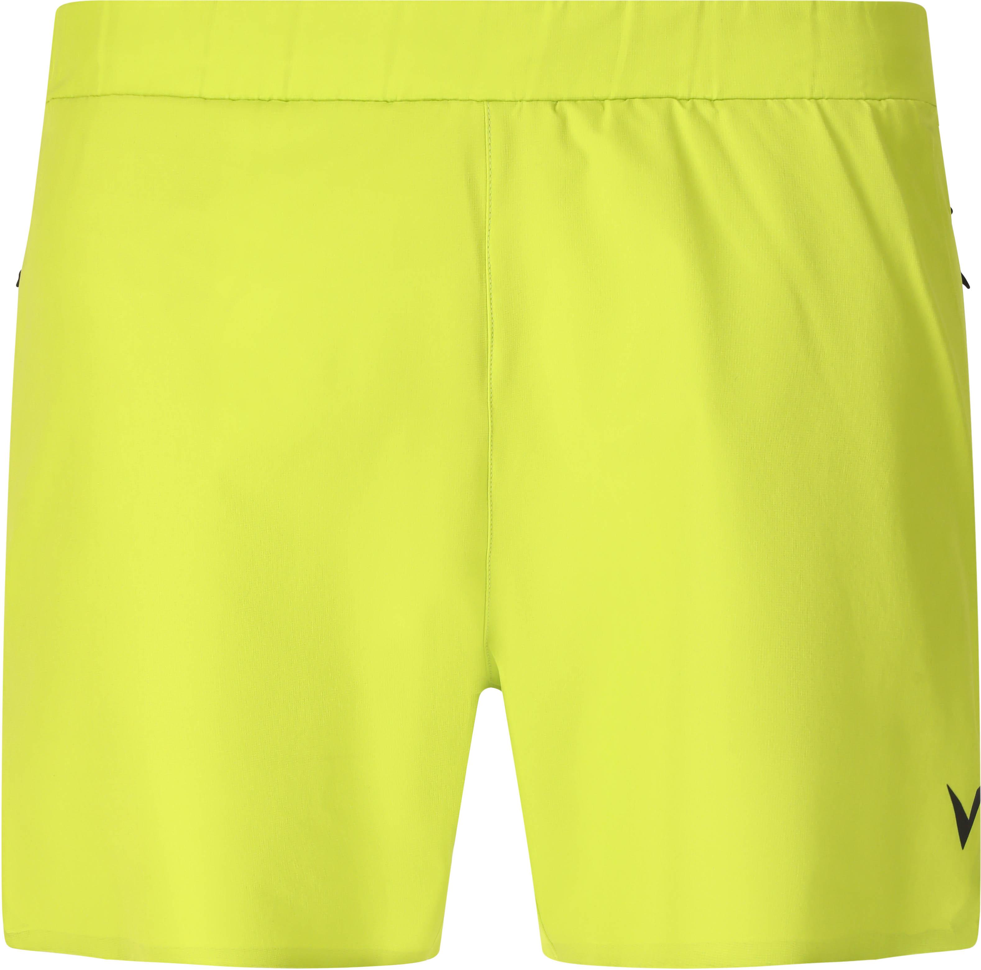 VIRTUS Funktionsshorts Logoprint 4-Wege-Stretch Polyester-Elastan Gruen