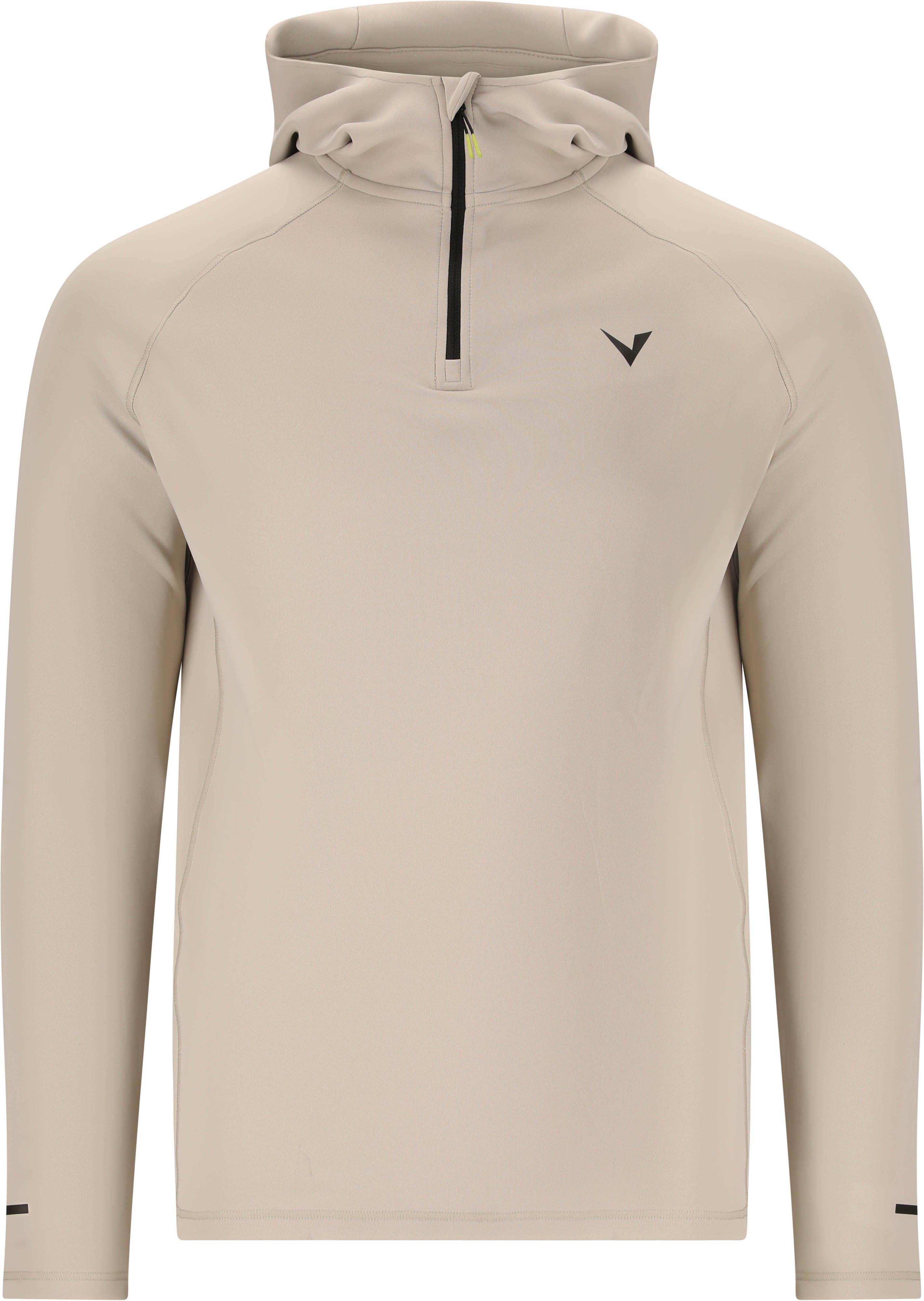 VIRTUS Funktionsshirt Raglan 4-Wege-Stretch Polyester-Elastan Schwarz