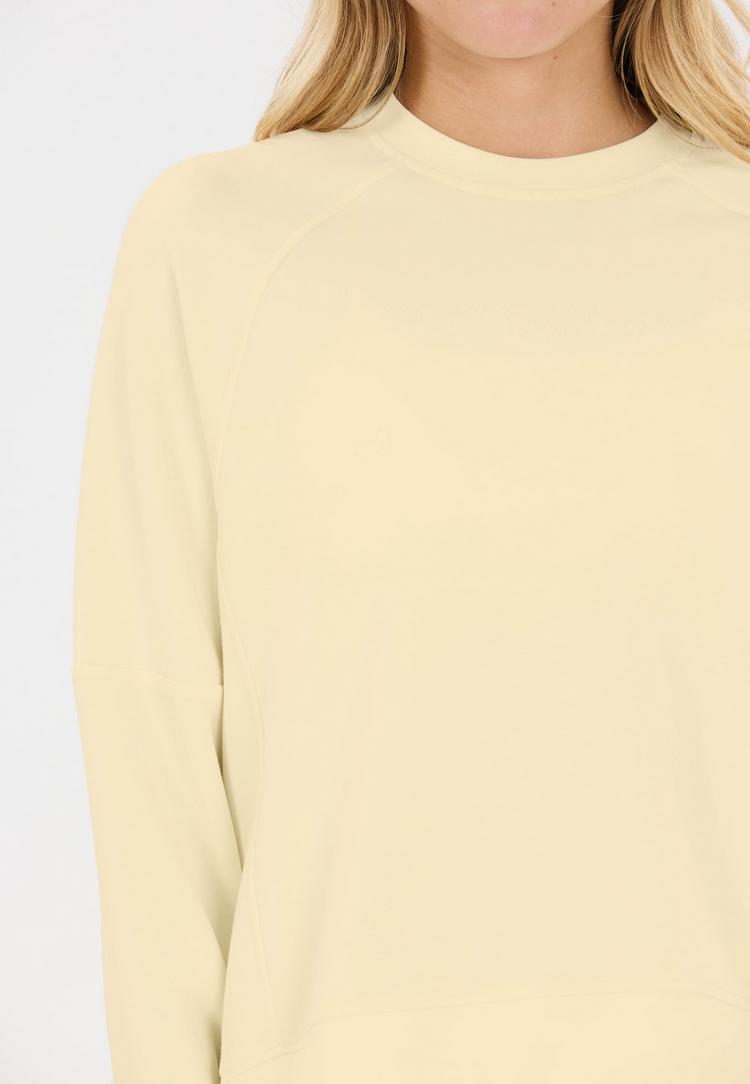Athlecia Athlecia Jacey Sweatshirt Damen - transparent yellow - 4 | SportScheck