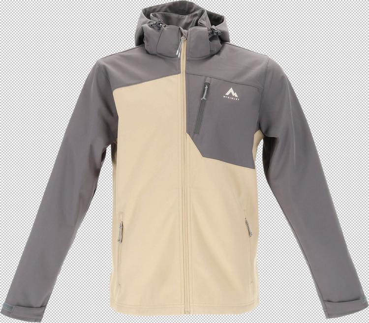 McKinley McKinley Mount Bona Softshelljacke Herren - brown smoke-anthra - 0 | SportScheck