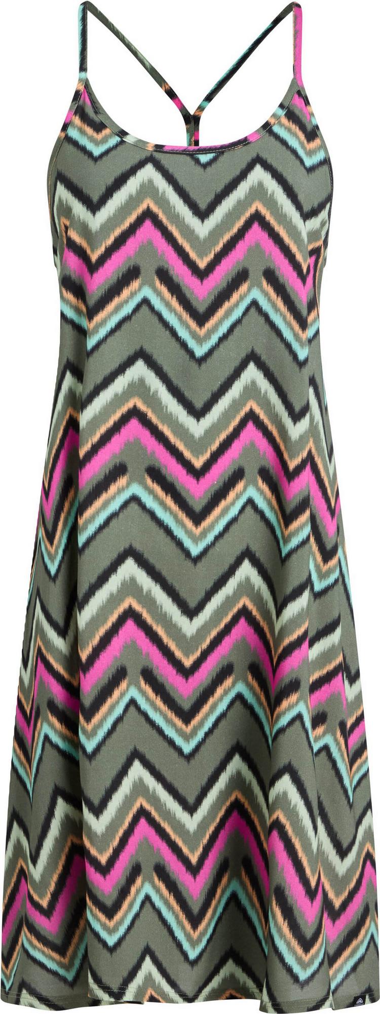 FIREFLY FIREFLY LILOU III W Tr&auml;gerkleid Damen - aop-olive dark - 0 | SportScheck