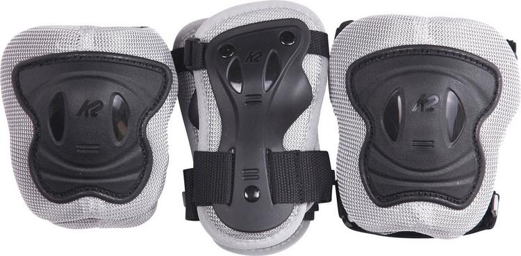 K2 K2 JUNIOR PAD SET Protektorenset Kinder - black-grey - 0 | SportScheck