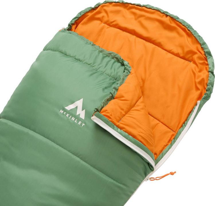 McKinley McKinley SoftActive 10 Kunstfaserschlafsack Kinder - green-orange-beige - 0 | SportScheck