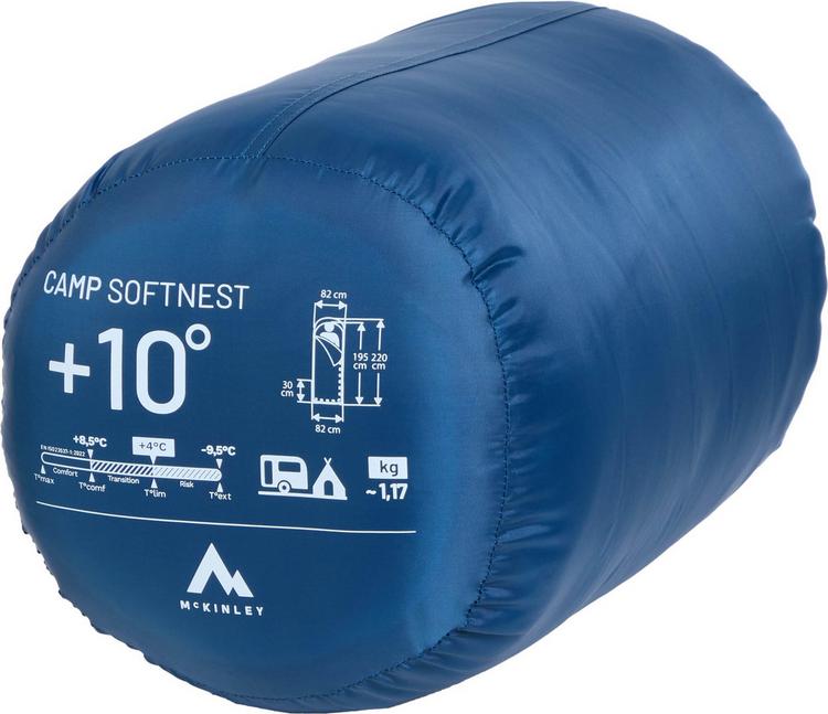 McKinley McKinley Camp SoftNest 10 Kunstfaserschlafsack - blue petrol-red-blue - 2 | SportScheck