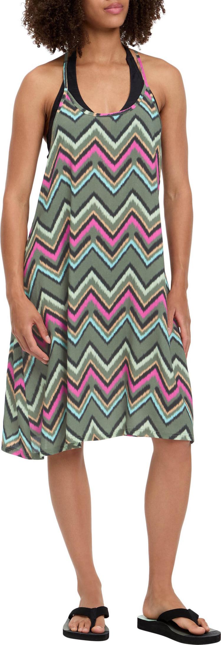 FIREFLY FIREFLY LILOU III W Tr&auml;gerkleid Damen - aop-olive dark - 0 | SportScheck