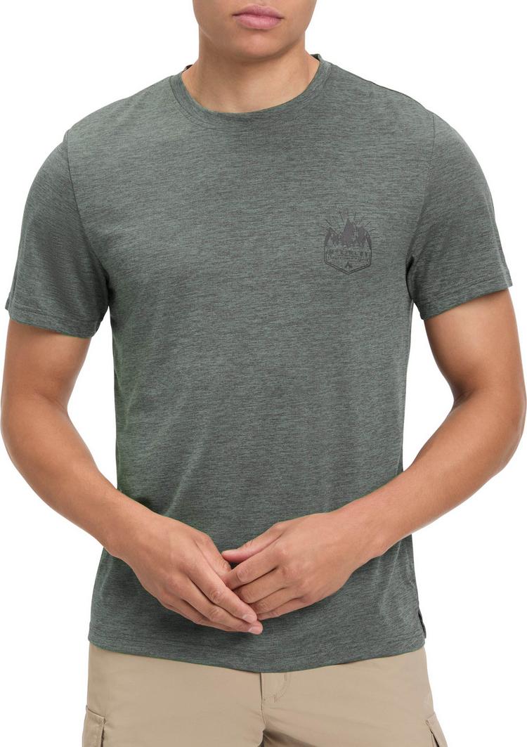McKinley McKinley Hunu II Funktionsshirt Herren - melange-green smoke - 0 | SportScheck