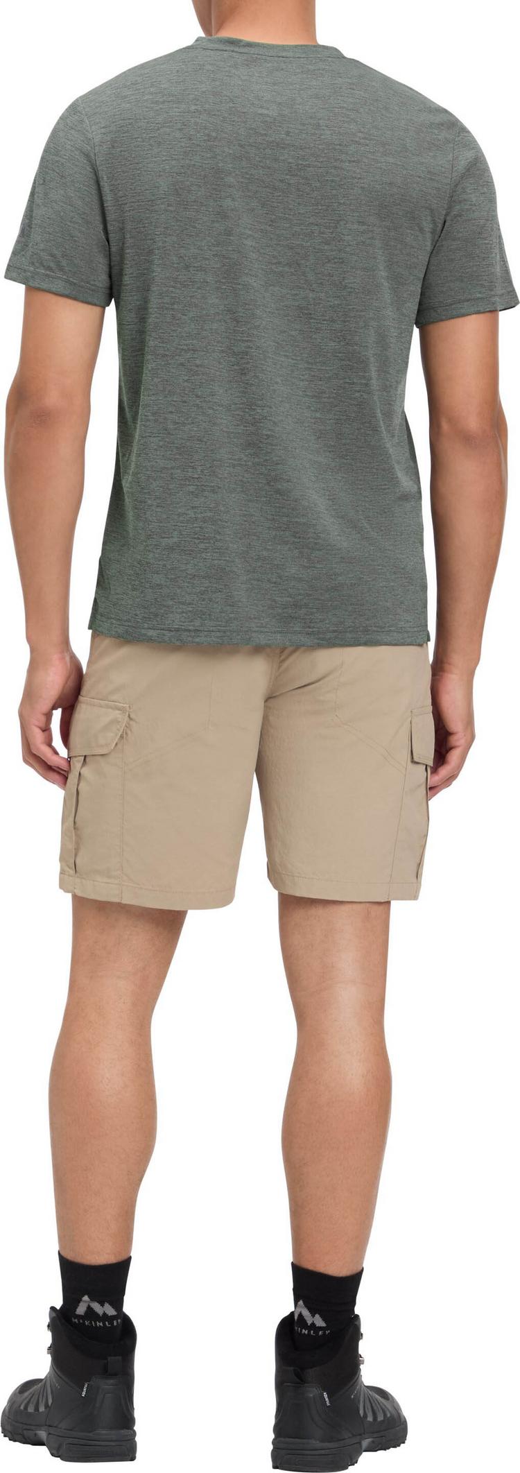 McKinley McKinley Hunu II Funktionsshirt Herren - melange-green smoke - 1 | SportScheck