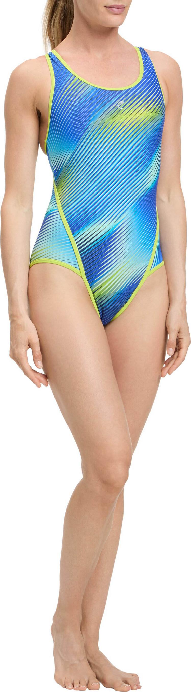 ENERGETICS ENERGETICS NELLY W Schwimmanzug Damen - aop-blue royal-olive - 2 | SportScheck