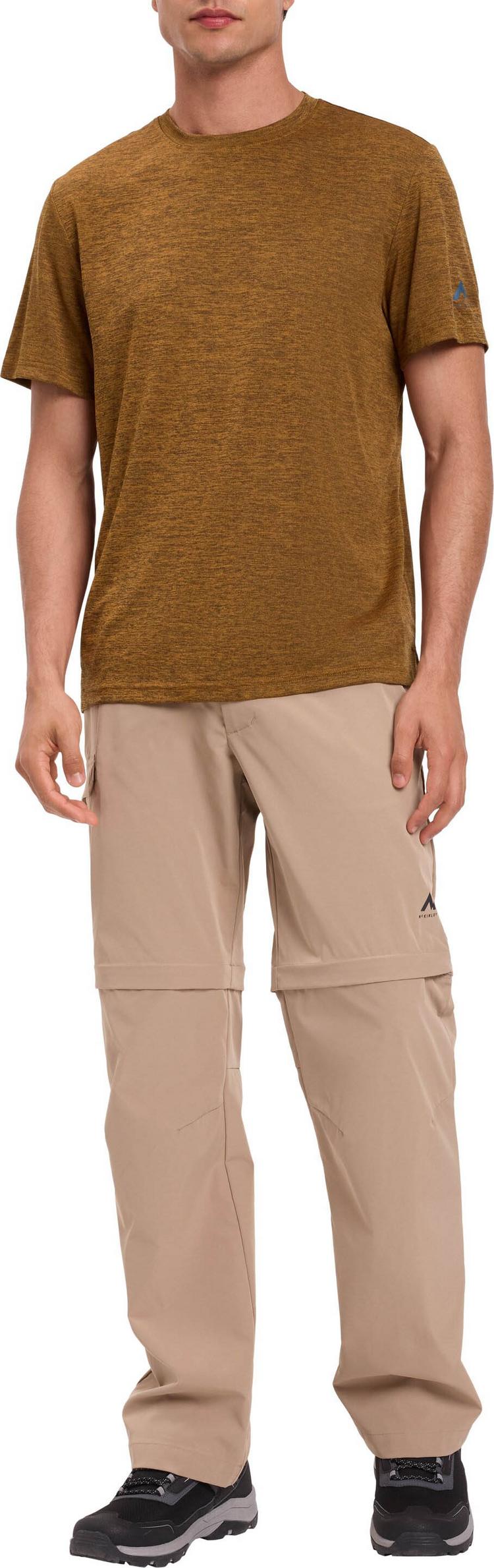 McKinley McKinley Hunu II Funktionsshirt Herren - melange-brown-navy - 2 | SportScheck