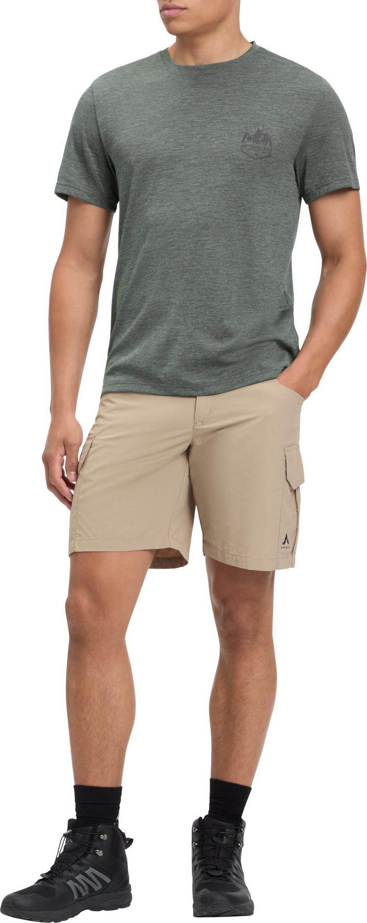 McKinley McKinley Hunu II Funktionsshirt Herren - melange-green smoke - 2 | SportScheck