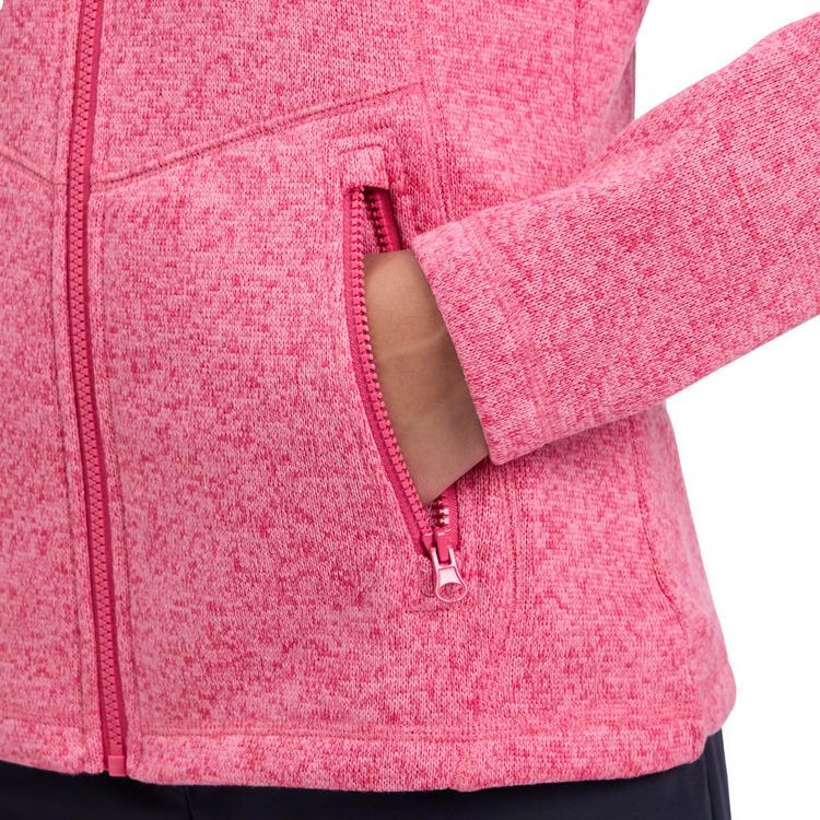 McKinley McKinley Rubin III Strickfleece Damen - melange-pink dark - 4 | SportScheck