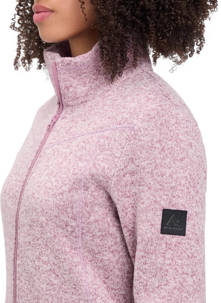 McKinley McKinley Rubin III Strickfleece Damen - melange-violet - 5 | SportScheck