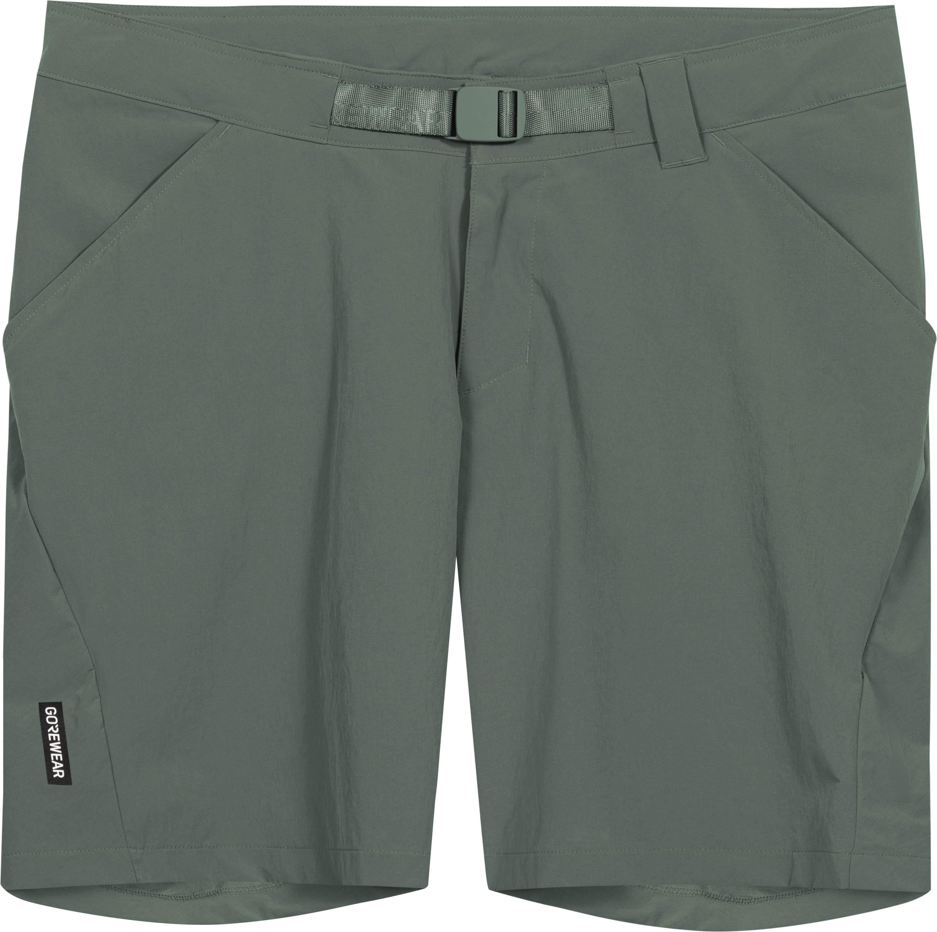 GOREWEAR Fahrradshorts Lockere Polyamid-Elastan Grün