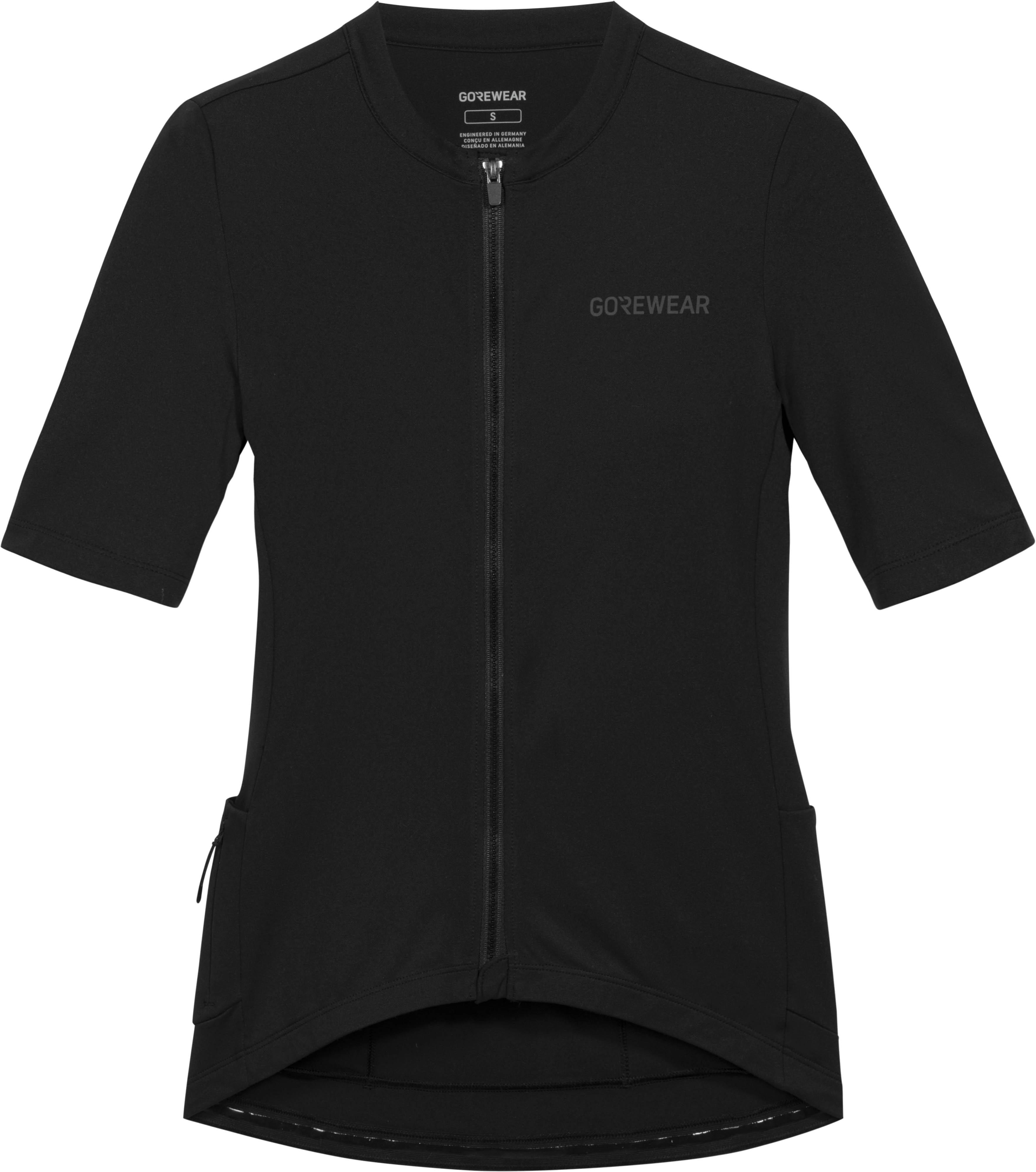 GOREWEAR Trikot Einfarbig Kunstfaser Schwarz