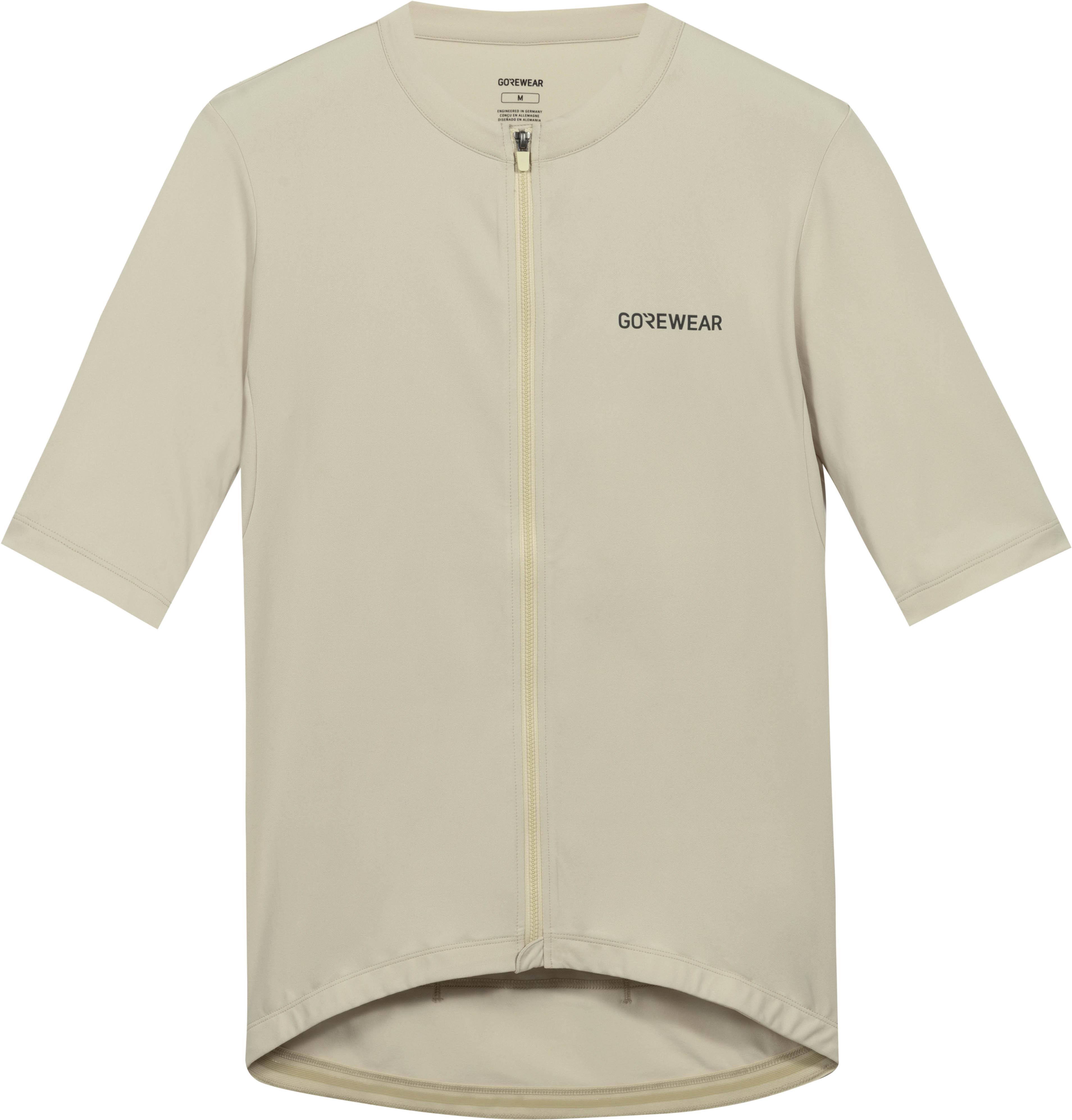 GOREWEAR Sportshirt Frontreißverschluss Polyester Gruen