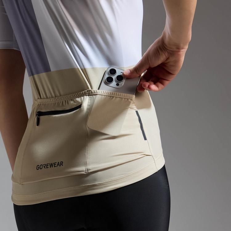 GOREWEAR GOREWEAR SWIFTRIDE Block Trikot Damen - white-amethyst grey - 3 | SportScheck