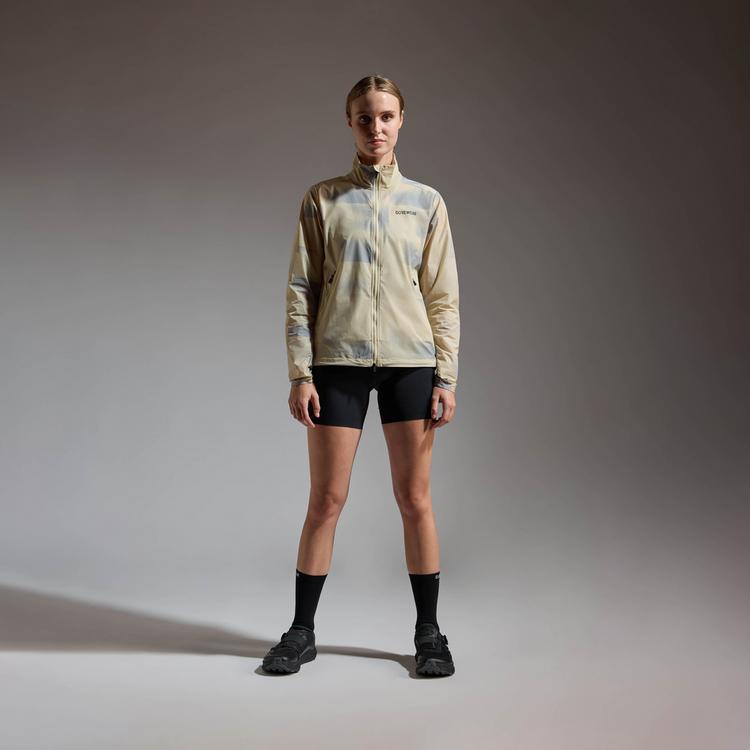 GOREWEAR GOREWEAR CONCURVE Laufjacke Damen - mosaictech beige-lab gray - 0 | SportScheck