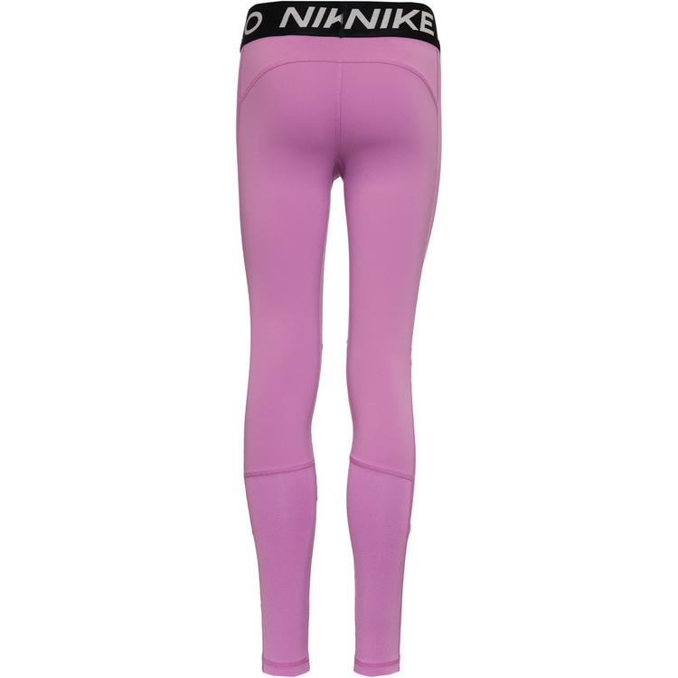 Nike Nike PRO DRI-FIT Tights M&auml;dchen - lt magenta-black-white - 0 | SportScheck