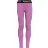 Nike PRO DRI-FIT Tights M&auml;dchen - lt magenta-black-white
