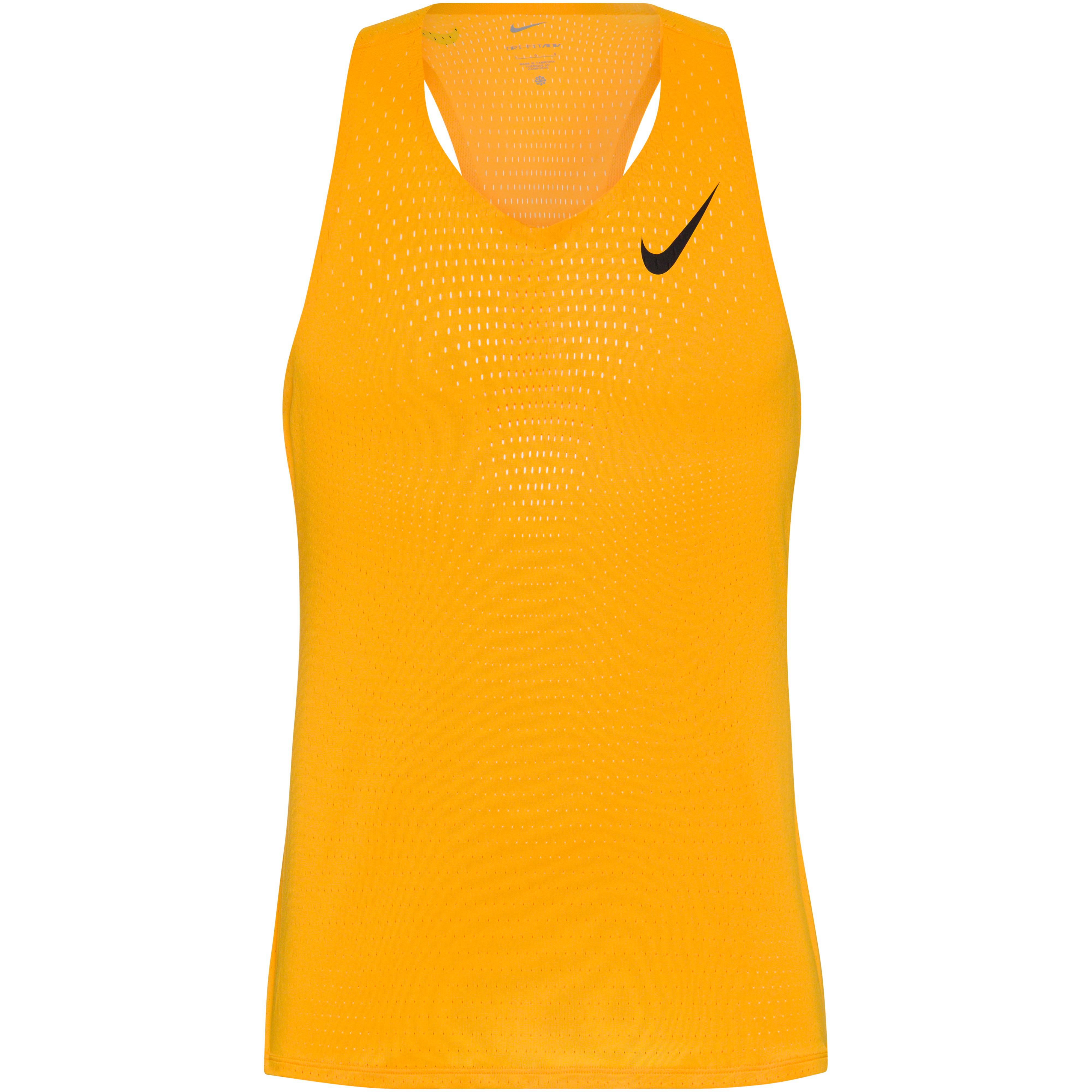 Nike Funktionstank Slim Fit Dri-FIT-ADV Polyester Orange