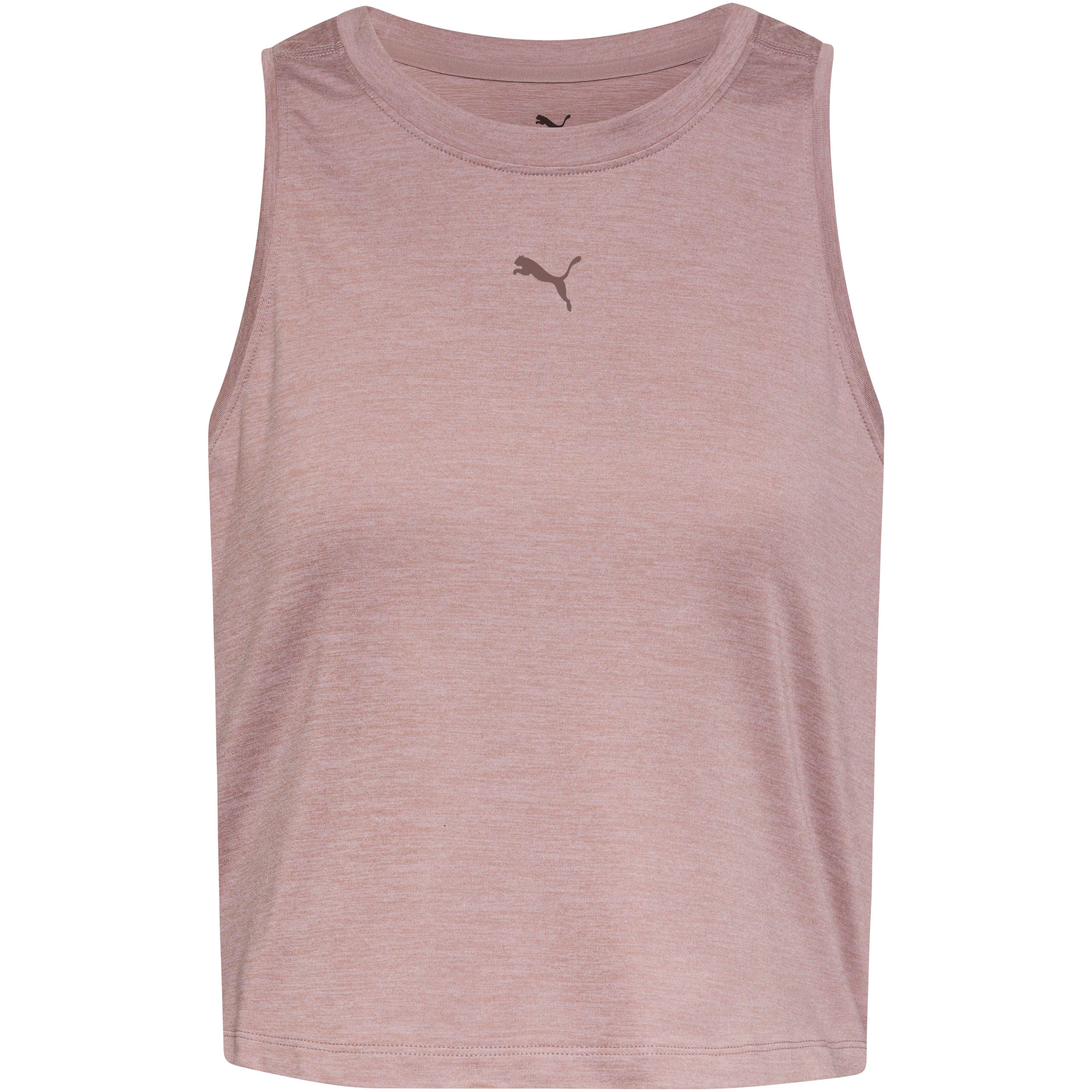 Puma Tanktop Cloudspun Recycled Polyester-Elastane Hellbraun