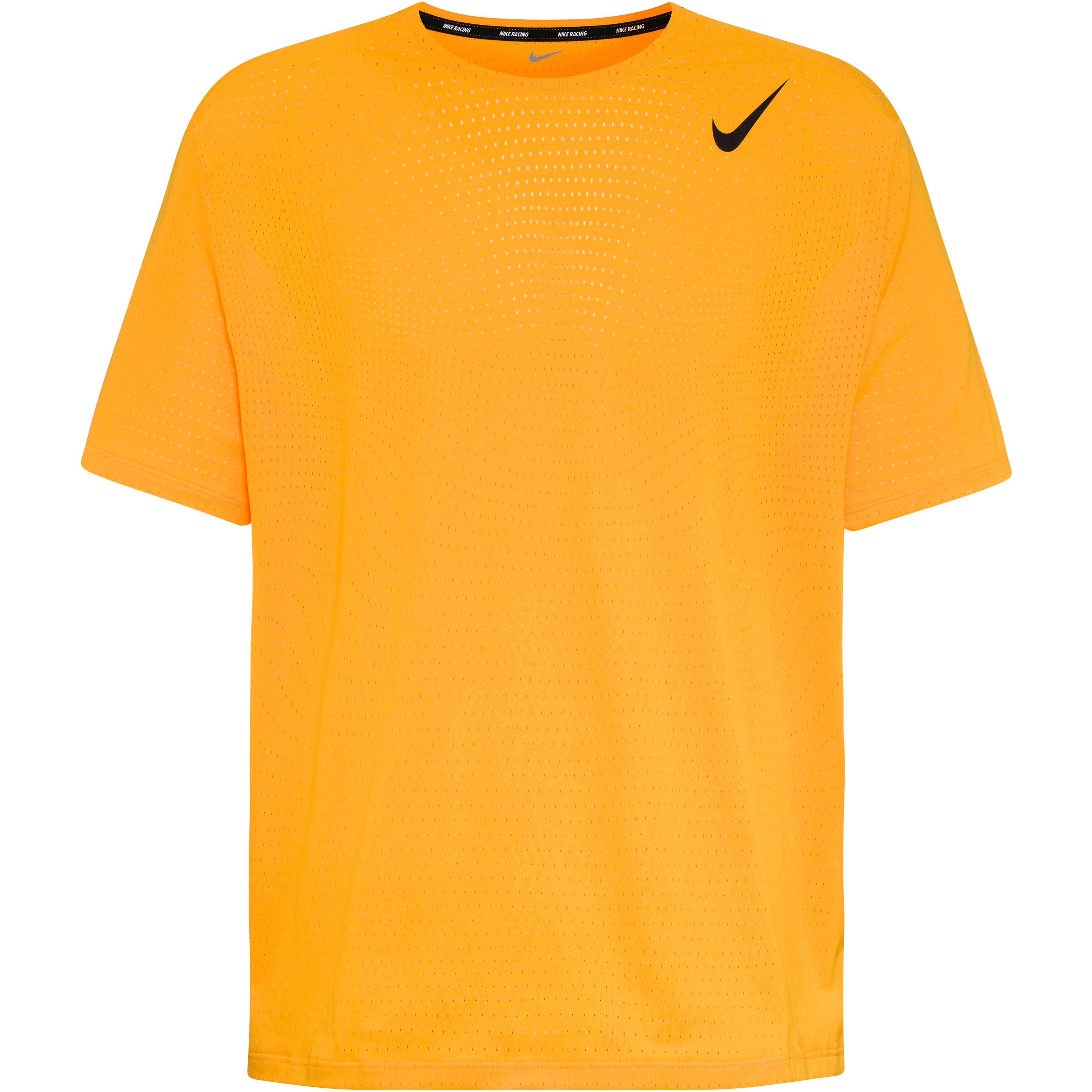 Nike Funktionsshirt Dri-Fit Rundhals Polyester Orange