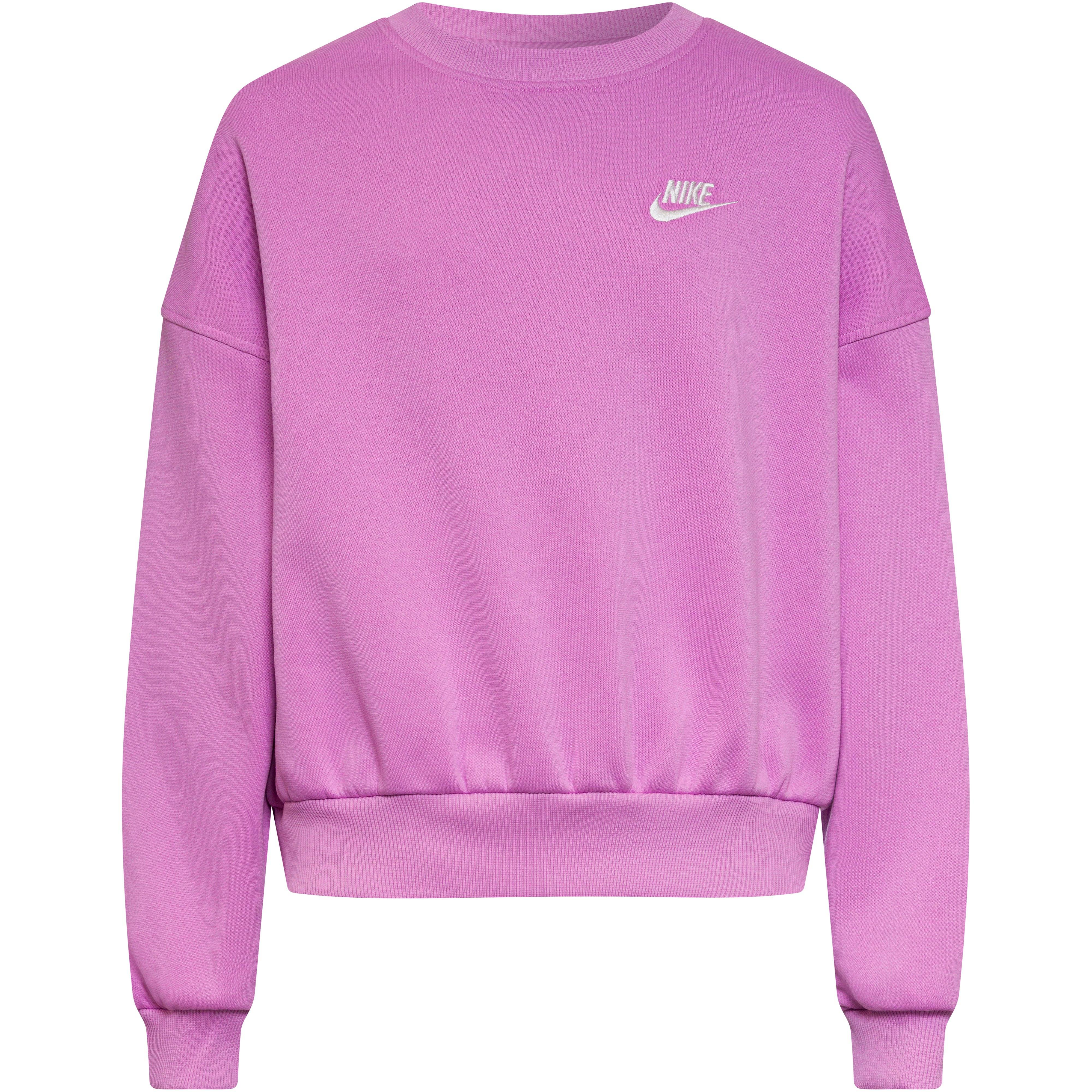 Nike Sweatshirt Oversized Baumwolle Rosa