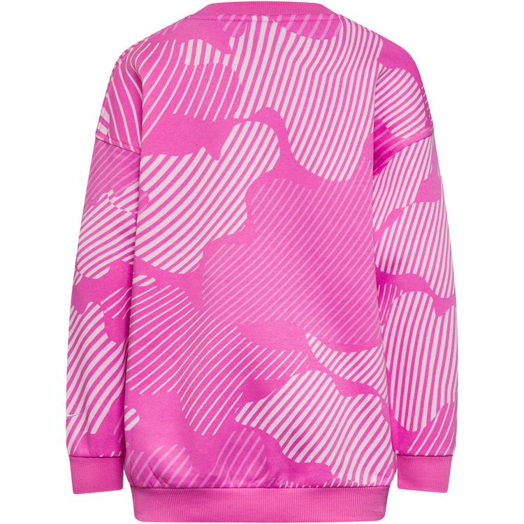 Nike Nike Club AOP Sweatshirt M&auml;dchen - playful pink-white - 0 | SportScheck