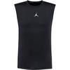 Nike M J DF SPRT SL COMP TOP Funktionstank Herren - black-white