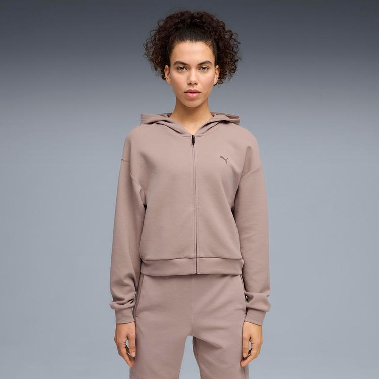 PUMA PUMA Cloudspun Kapuzenjacke Damen - sandstone heather - 0 | SportScheck