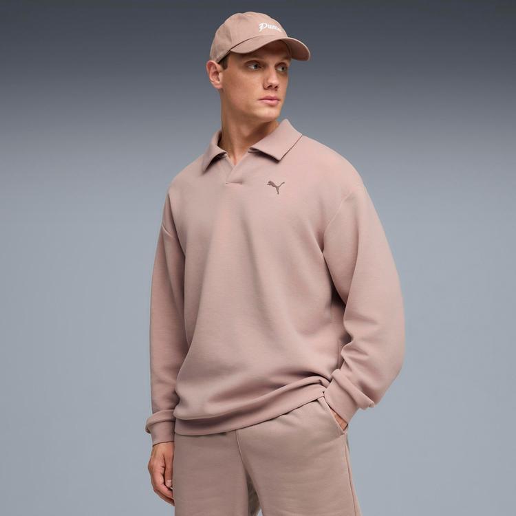 PUMA PUMA CLOUDSPUN Sweatshirt Damen - sandstone heather - 0 | SportScheck