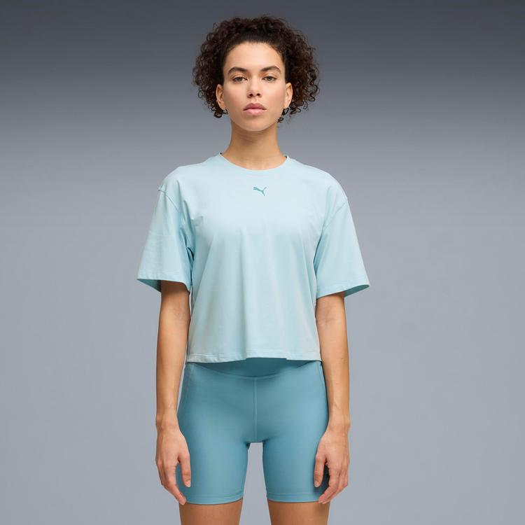 PUMA PUMA CLOUDSPUN Funktionsshirt Damen - fresh water - 0 | SportScheck