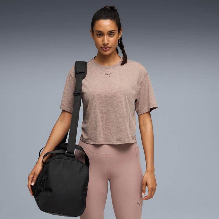 PUMA PUMA CLOUDSPUN Funktionsshirt Damen - sandstone heather - 0 | SportScheck