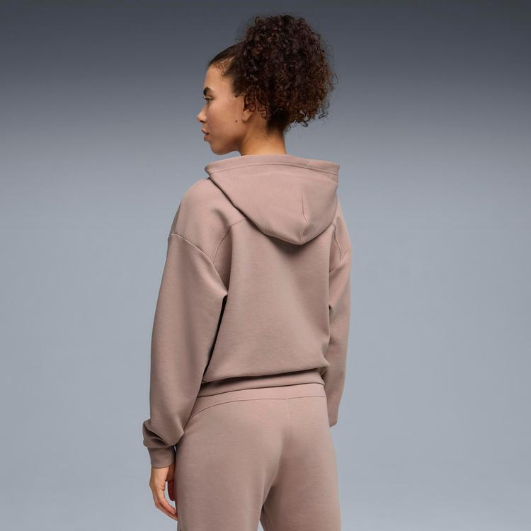 PUMA PUMA Cloudspun Kapuzenjacke Damen - sandstone heather - 1 | SportScheck