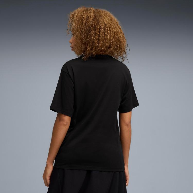 PUMA PUMA GRAPHICS Relaxed Varsity T-Shirt Damen - puma black - 1 | SportScheck