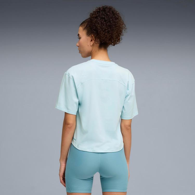 PUMA PUMA CLOUDSPUN Funktionsshirt Damen - fresh water - 1 | SportScheck