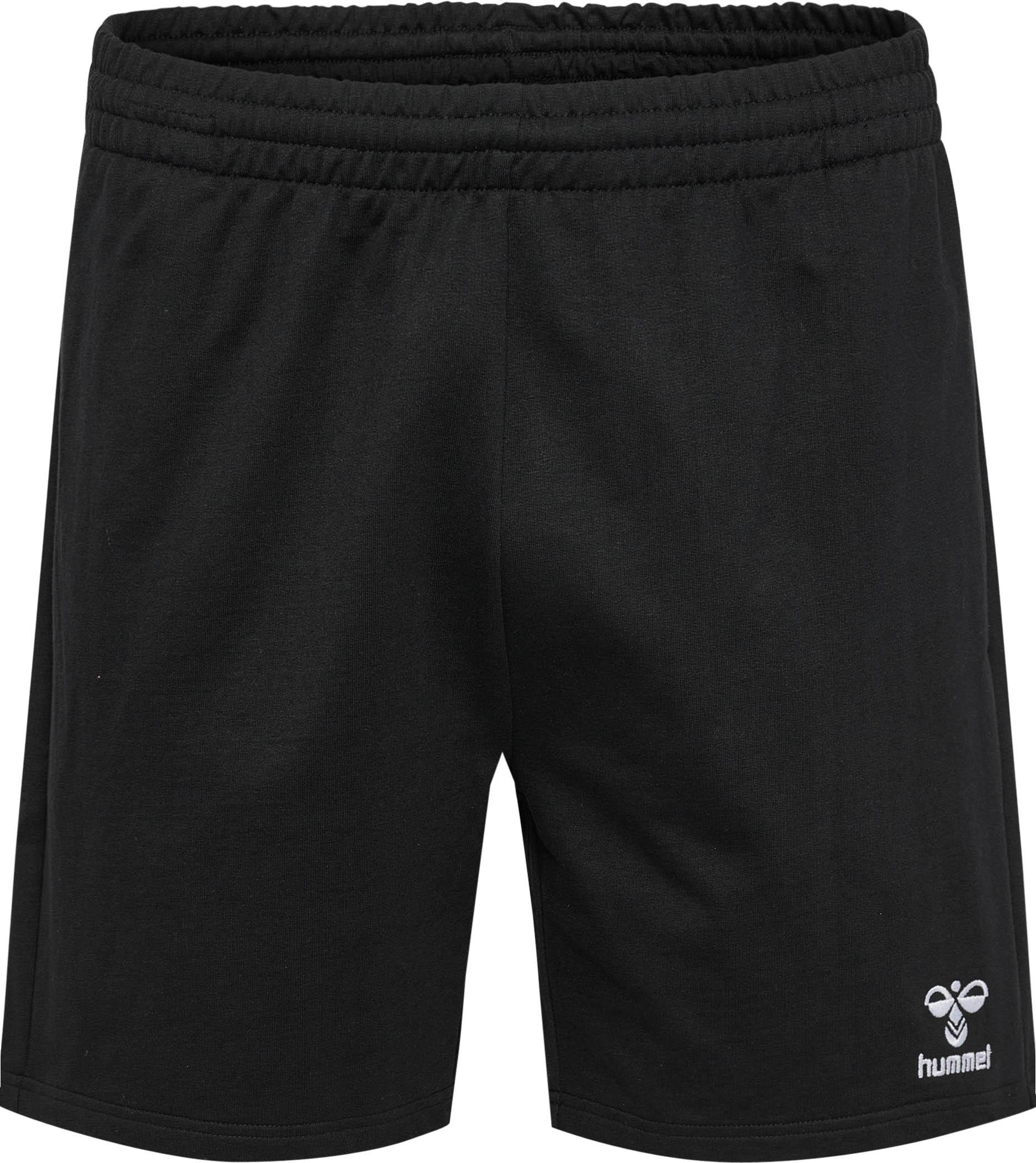 Hummel Sweatshorts Bio-Baumwolle 80% Polyester 20% Schwarz