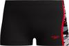 SPEEDO Hyperboom Splice Aquashort Badehose Jungen - blk-red