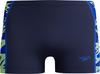 SPEEDO Hyperboom Splice Aquashort Badehose Herren - nvy-blu