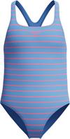 SPEEDO Print Medalist One Piece Badeanzug Damen - blu-pnk