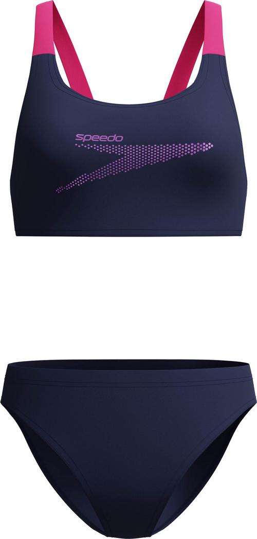 SPEEDO SOLID BOOM LEADERBACK Bikini Set Damen