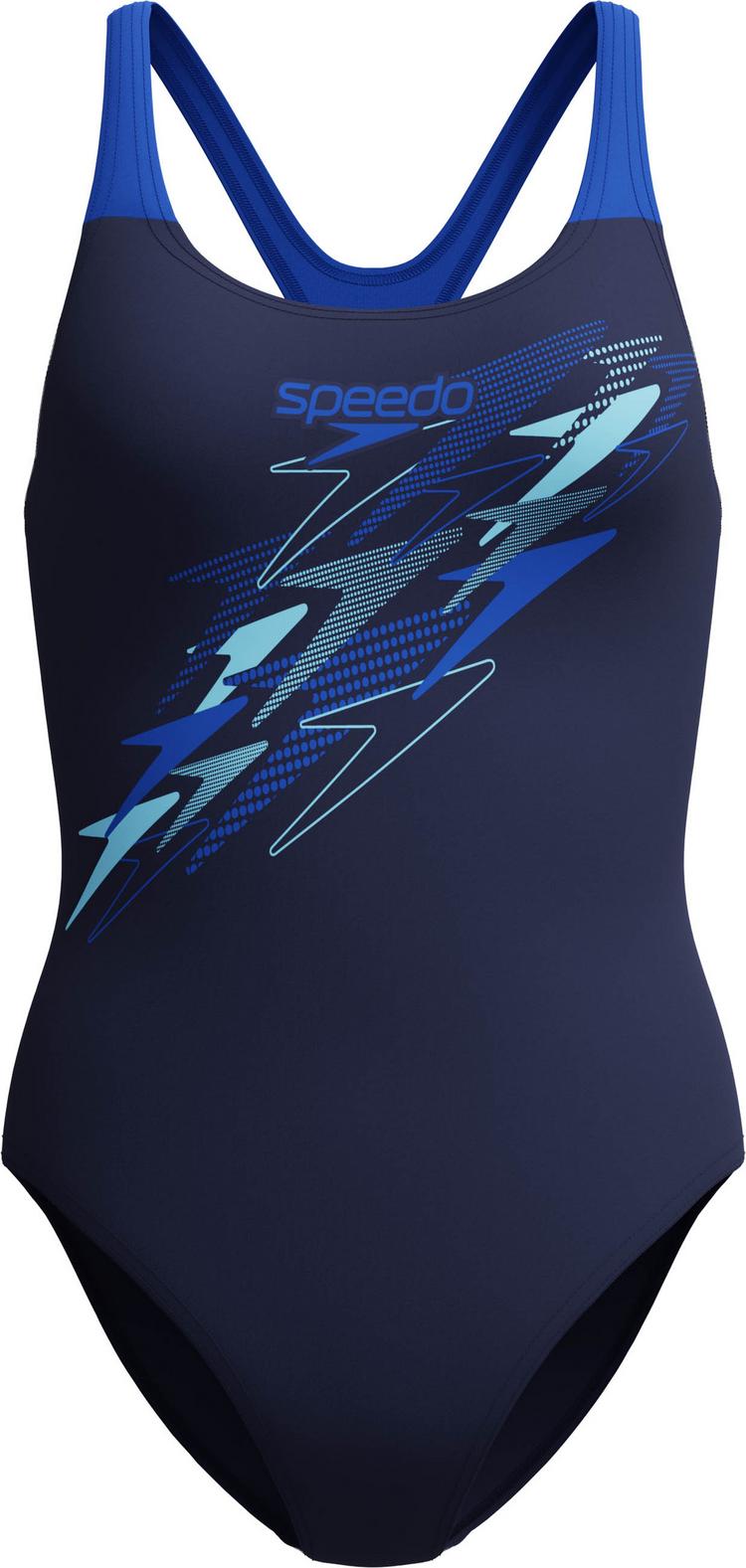 SPEEDO SPEEDO MEDLEY LOGO MEDALIST Badeanzug Damen - nvy-blu - 0 | SportScheck