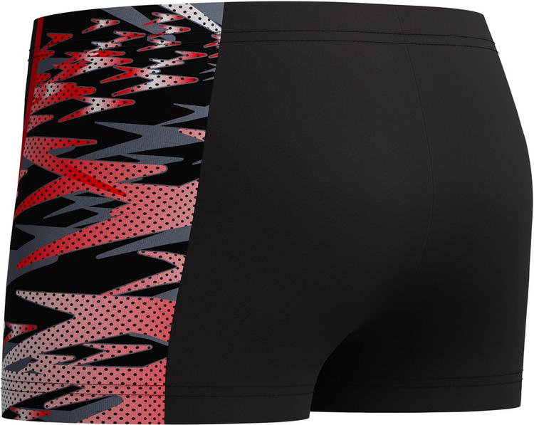 SPEEDO SPEEDO Hyperboom Splice Aquashort Badehose Jungen - blk-red - 2 | SportScheck