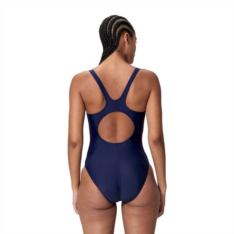 SPEEDO SPEEDO COLORBLOCK SPLICE 2.0 Badeanzug Damen - nvy-pnk - 1 | SportScheck