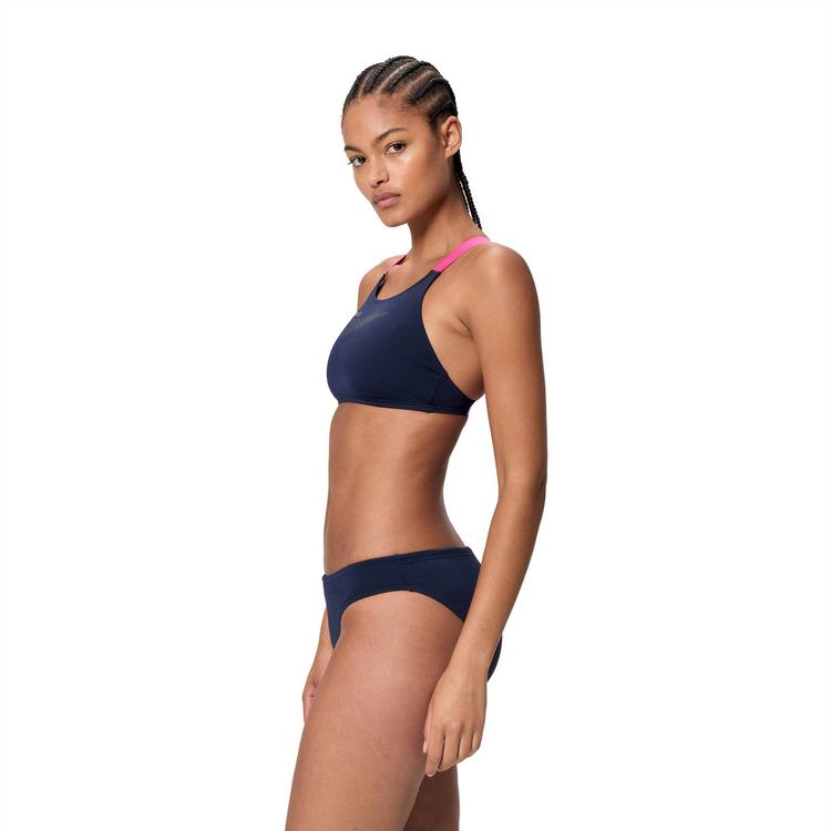 SPEEDO SPEEDO SOLID BOOM LEADERBACK Bikini Set Damen - nvy - 2 | SportScheck